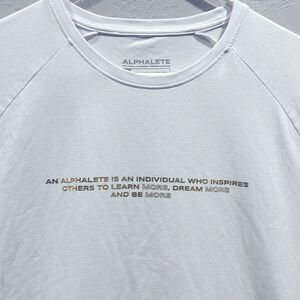 🔥🔥 APLHALETE Performance Fit Training Gym Workout T-shirt Men Sz XL - EXCELLEN